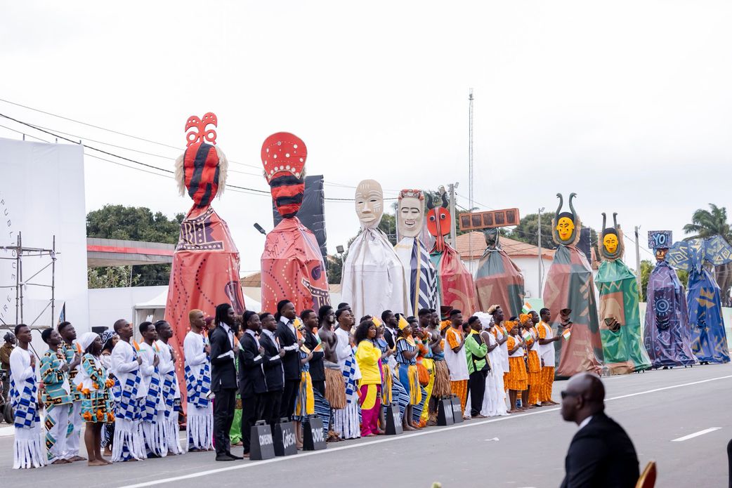 Découvrez les plus belles images du 65e anniversaire d'indépendance de la Côte d'Ivoire