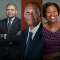 Photo de Jean Louis Billon, Alassane Ouattara, Simone Ehivet épouse Gbagbo/Tous droits Réservés