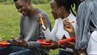 Des jeunes en Picnic