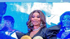 Roseline Layo avec ces prix