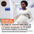 Congé maternité : la Côte d'Ivoire passe à 6 mois !