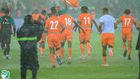Les éléphants de Côte d'Ivoire après la qualification/ CAF