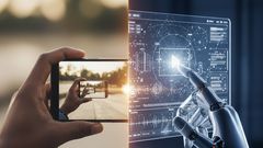 Image pour montrer la frontière floue entre réalité et création artificielle.