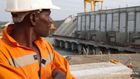 Un employé du secteur BTP