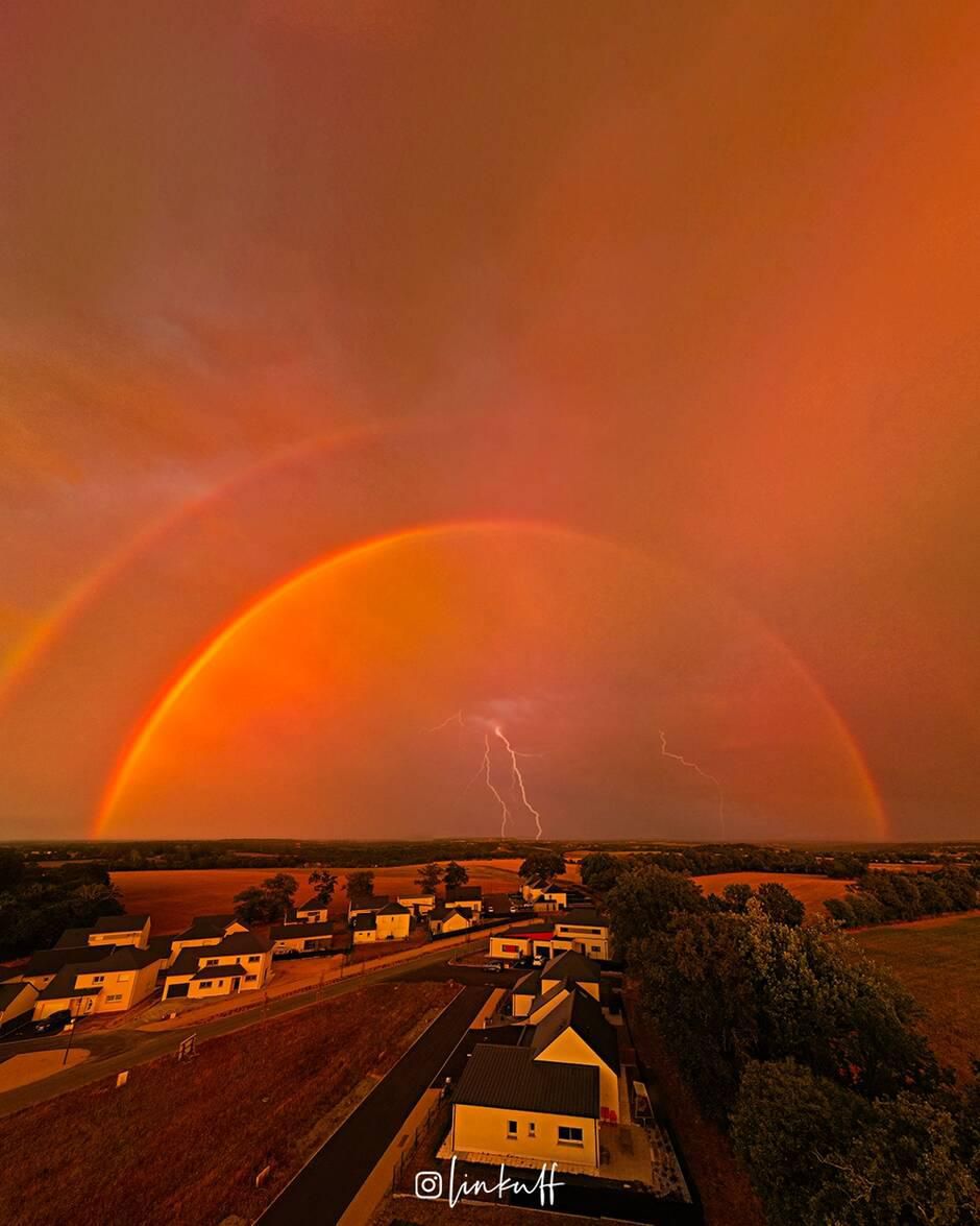 Photo d'arc-en-ciel