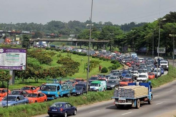 Embouteillages à Abidjan