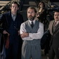 Jessica Williams, Callum Turner, Jude Law, Fiona Glascott, Dan Fogler and Eddie Redmayne dans les Animaux Fantastiques : Les secrets de Dumbledore