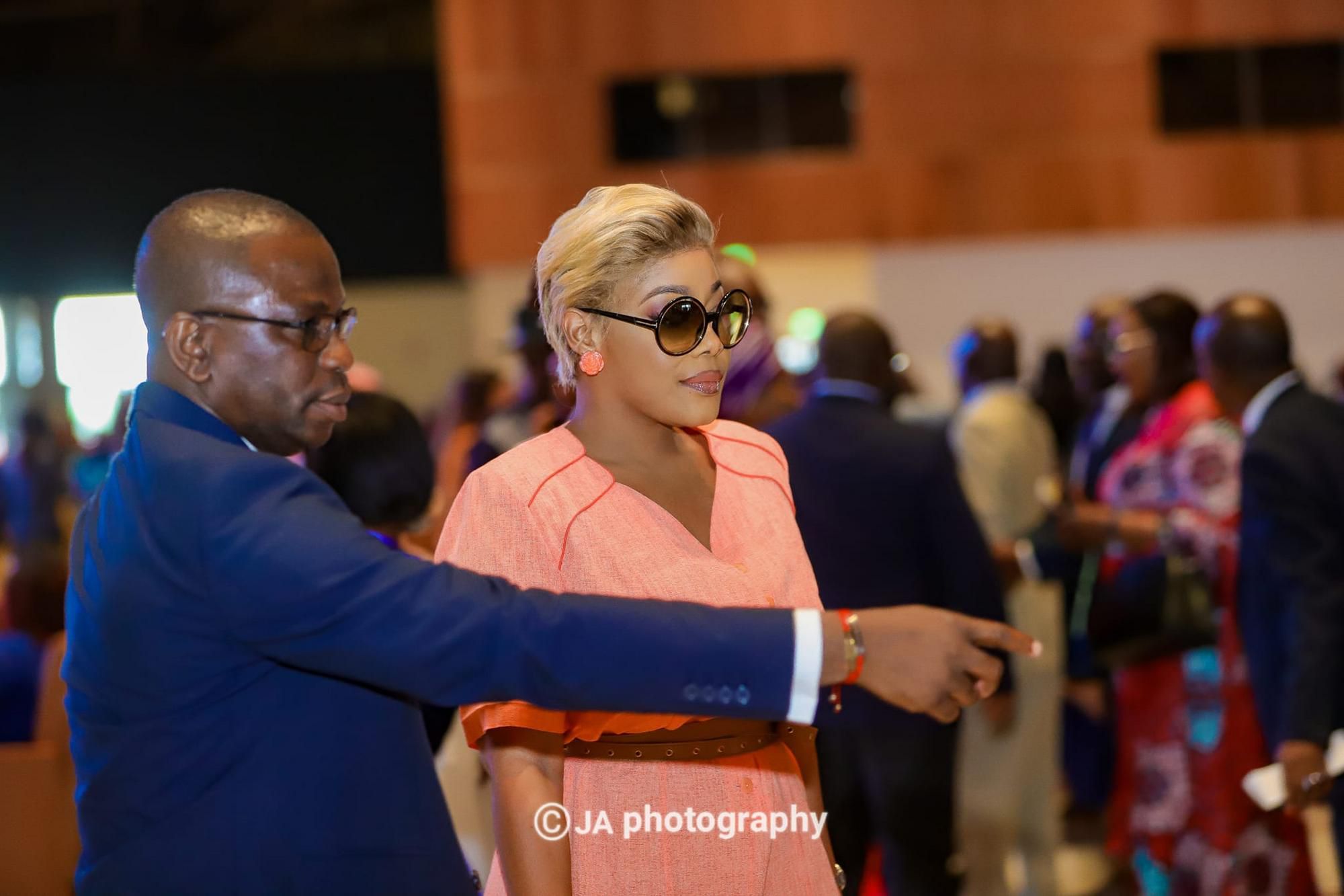 Les stars ivoiriennes presentes a l'Inauguration du Parc des Expositions d'Abidjan