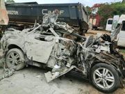 accident de la route incluant Berni Naman député de Danané