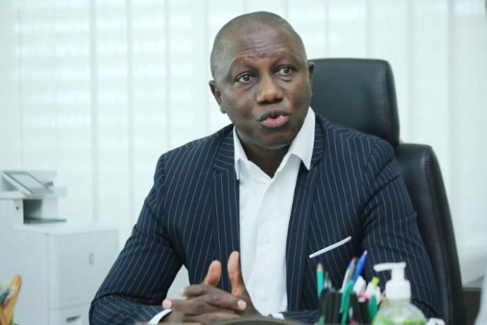 Sory Diabaté en pleine interview