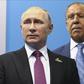 Vladimir Poutine et Sergueï Lavrov