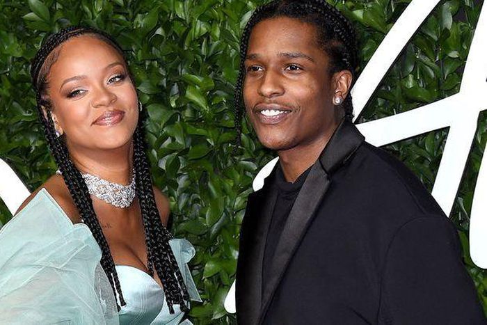 Rihanna et ASAP Rocky à The Fashion Awards 2019