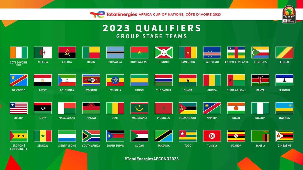 Liste des 48 groupes qualifiés à la CAN 2023