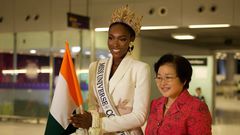 Olivia Yacé arrivée en Thaïlande