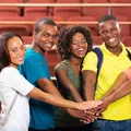 Groupe de jeune africain