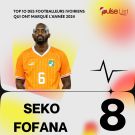 Pulse Picks : Top 10 des footballeurs Ivoiriens qui ont marqué l’année 2024