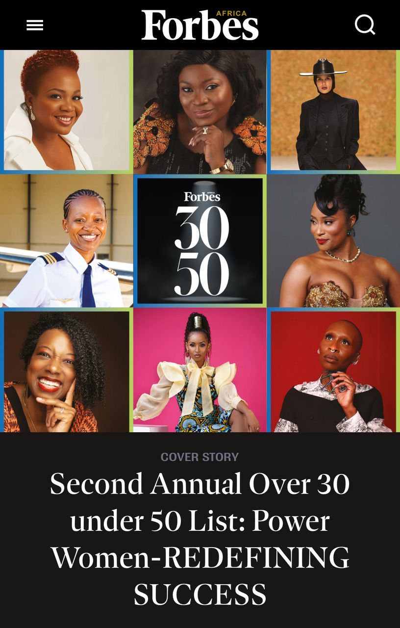 Amie Kouamé est la seule ivoirienne du classement Forbes Africa 30 under 50 de 2025