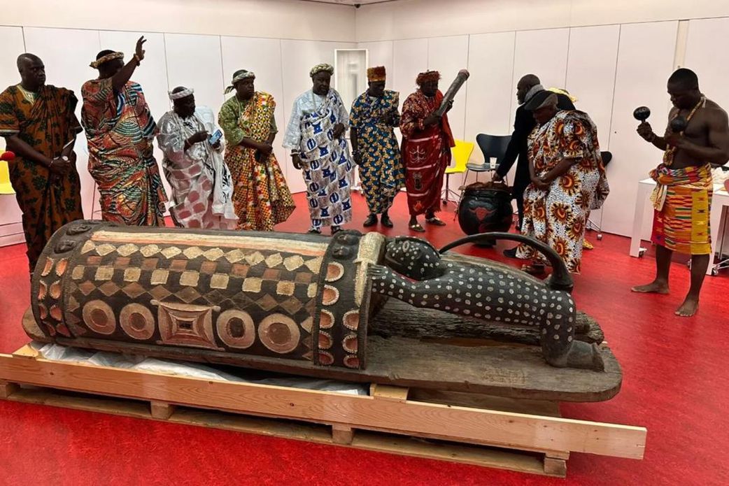 Djidji Ayôkwé ou tambour parleur : Le processus de restitution du tambour est enclenché