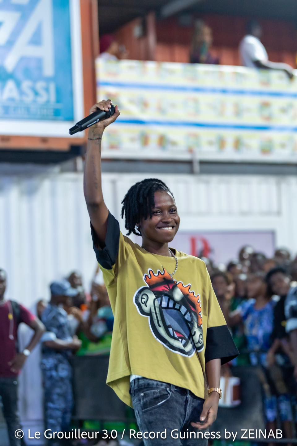 Quelques célébrités présentes pour soutenir Cheffe Zeinab pour son record Guinness