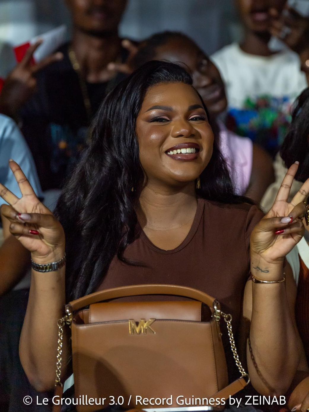 Quelques célébrités présentes pour soutenir Cheffe Zeinab pour son record Guinness