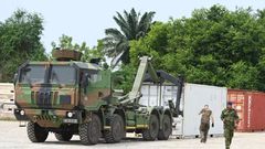 La base militaire du 43e BIMA est officiellement rétrocédée à la Côte d'Ivoire/Issouf Sanogo / AFP