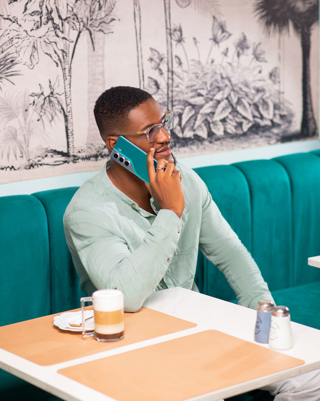 Téléphone Tecno Camon 40 cote D'ivoire - Vert Emeraude Lumineux