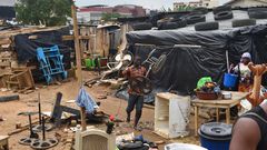Le Ministère de la Construction ambitionne d'améliorer les quartiers précaires en Côte d'Ivoire /Sia Kambou - AFP