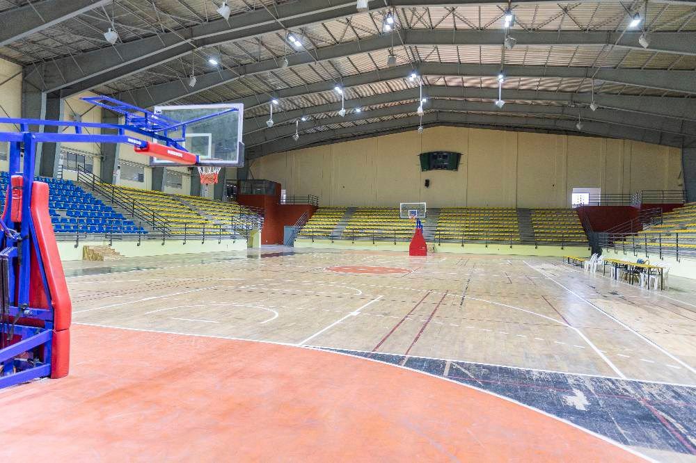 Découvrez les photos du Palais des Sports rénovés pour l'AfroBasket Dames 2025