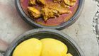 Foutou banane Sauce Graine