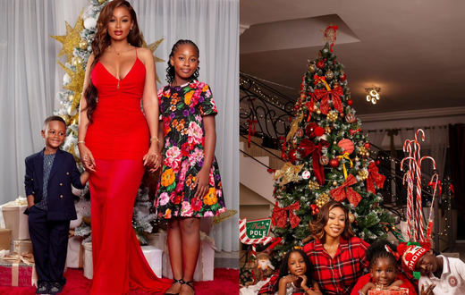 Les images de quelques célébrités ivoiriennes et leur famille pour le réveillon de Noel