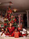 Les images de quelques célébrités ivoiriennes et leur famille pour le réveillon de Noel