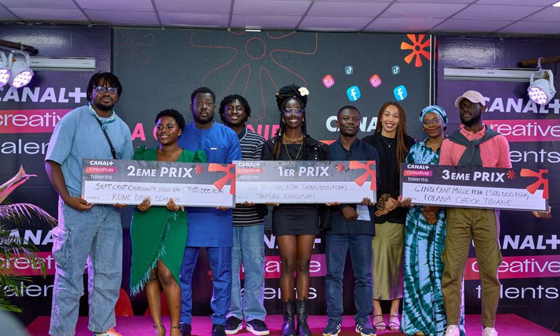 Canal+ Côte d'Ivoire présente les lauréats de la 2e édition de CANAL+ Créative Talents
