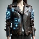 La veste en cuir augmentée