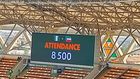 stades ne sont pas pleines en Côte d'Ivoire