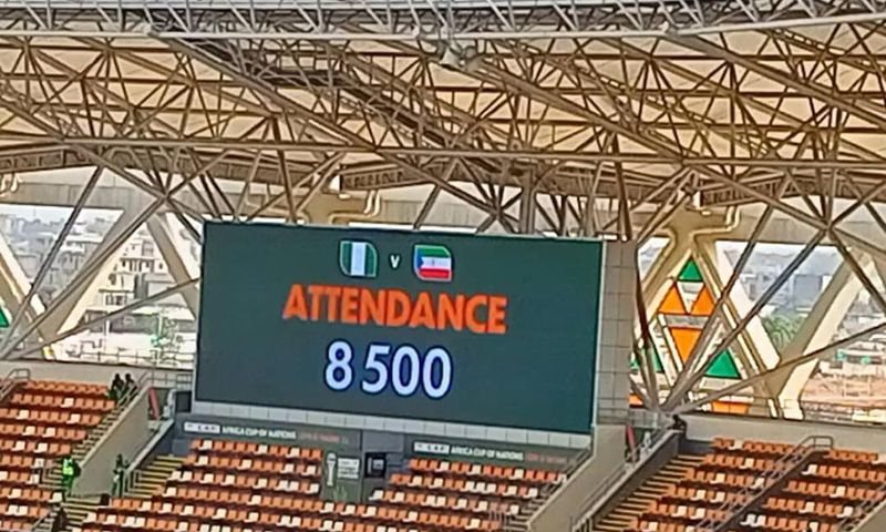 stades ne sont pas pleines en Côte d'Ivoire