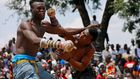 Dambe (boxe Haouassa au Nigéria) tous droits réservés