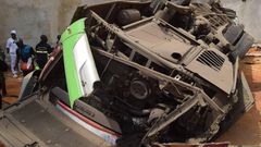 Un autobus de la SOTRA dans un accident : 24 blessés et un mort