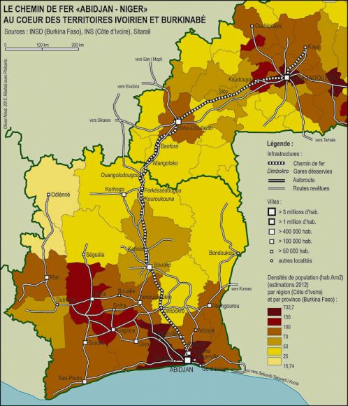 L’exploitation coloniale dans la construction des infrastructures de transport en Côte d’Ivoire