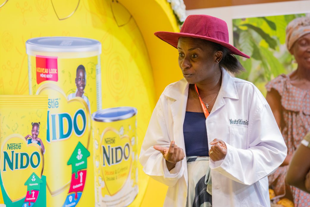 NIDO est engagé pour la croissance des enfants en Côte d'Ivoire avec Bakan Challenge