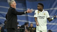 Vinícius Júnior favori pour le Ballon d’Or 2024 selon le coach du Réal Carlo Ancelotti/Getty Images