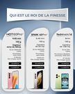 HOT 60 Pro + : Le smartphone le plus fin du monde face à ses concurrents