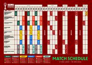 AFCON Match Schedule