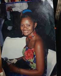 A younger Miss Kafui Danku