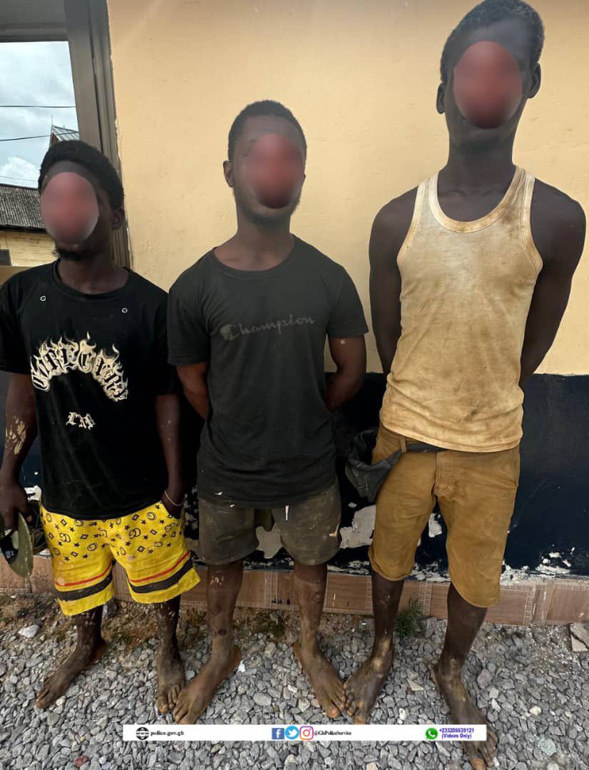 11 arrested for galamsey activities in Western Region