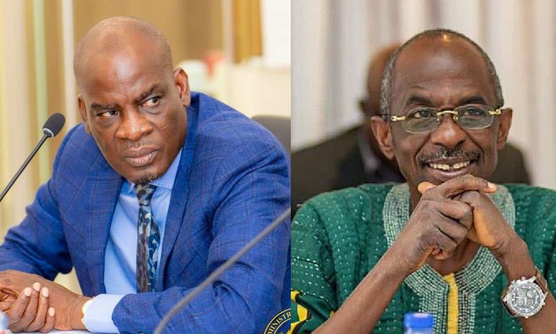 Haruna Iddrisu and Asiedu Nketia