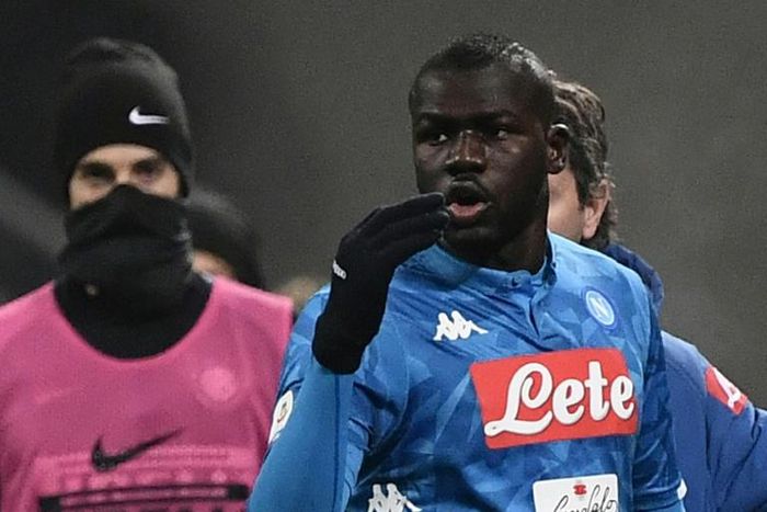 Napoli defender Kalidou Koulibaly was targeted with racist abuse by Inter Milan fans at the San Siro last week