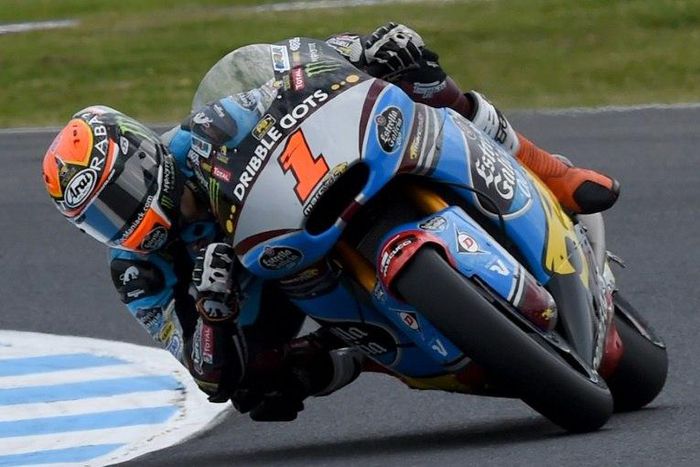 The Kalex bike with which Spain's Tito Rabat won the 2014 world Moto2 title has been stolen in Belgium, his Marc VDS team revealed