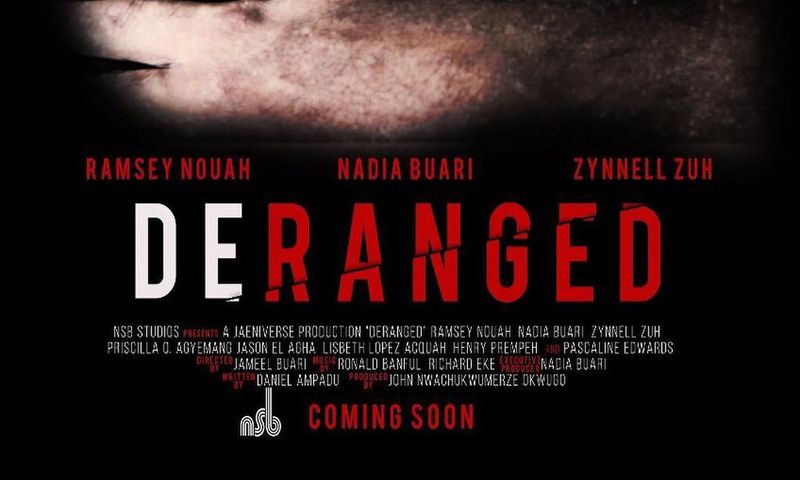 Ramsey Nouah and Nadia Buari star in new movie “Deranged”
