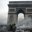 The Arc de Triomphe was has been at the epicentre of the "yellow vest" protests in Paris since November
