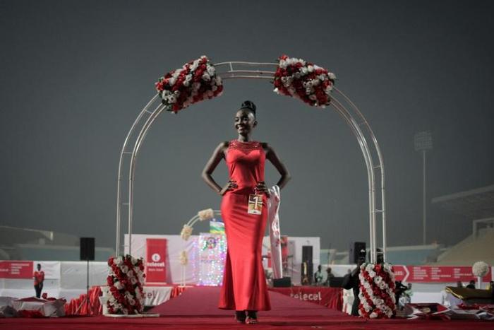 A time for beauty: the 'Miss Centrafrique' pageant was a welcome break for many citizens tired by conflict and poverty